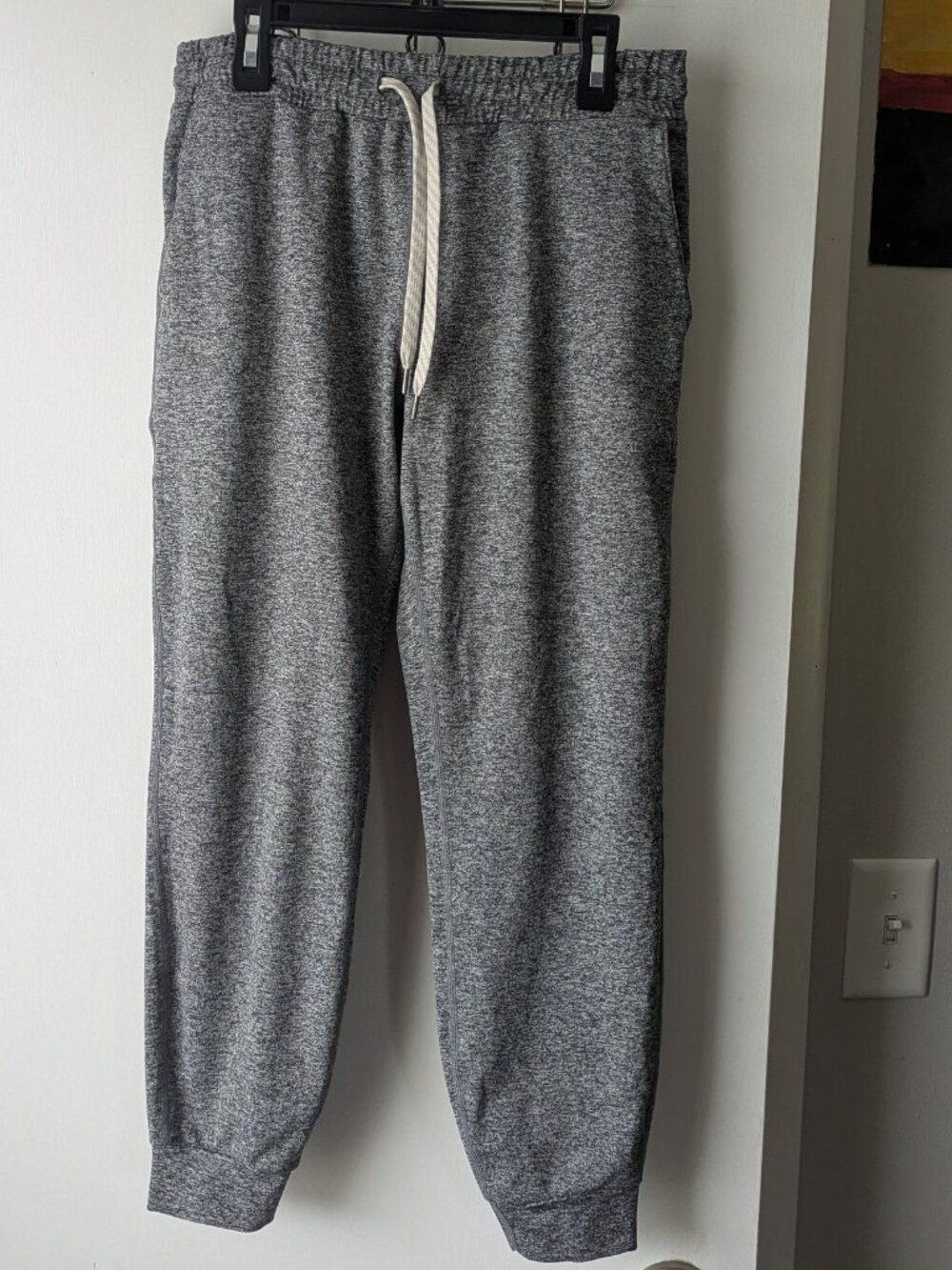 Vuori Grey Heather Performance Jogger Pants